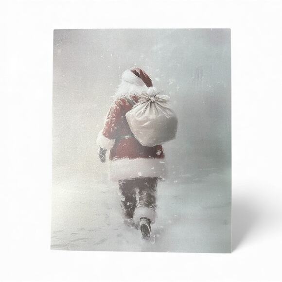Set of 4 Vintage Rustic Farmhouse Christmas Wall Art Prints 10x8 – Unframed - Picture 3 of 6
